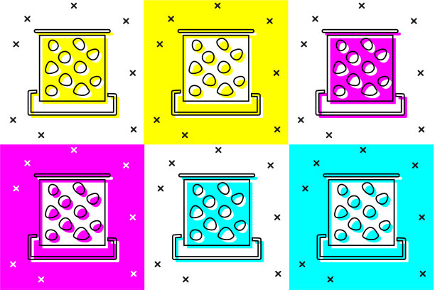 设置爬墙图标孤立的颜色图片下载