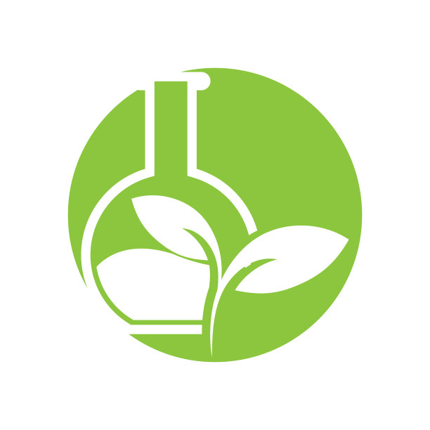 天然药物标志形象设计图片下载