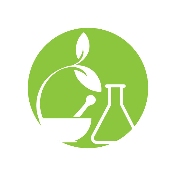天然药物标志形象设计图片下载