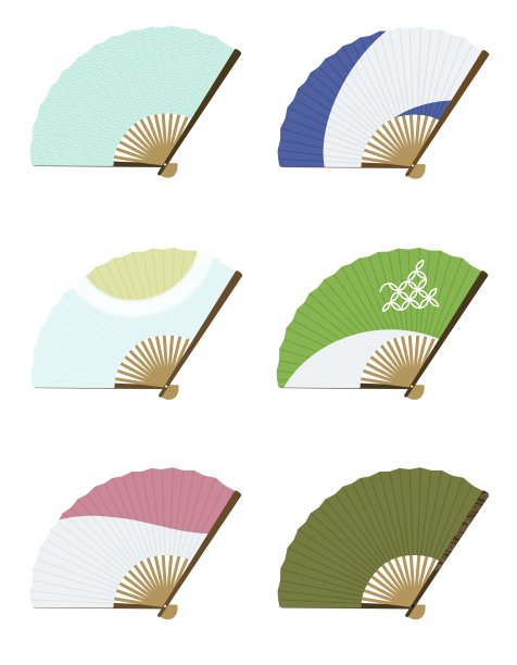 茶扇颜色套装颜色3图片下载