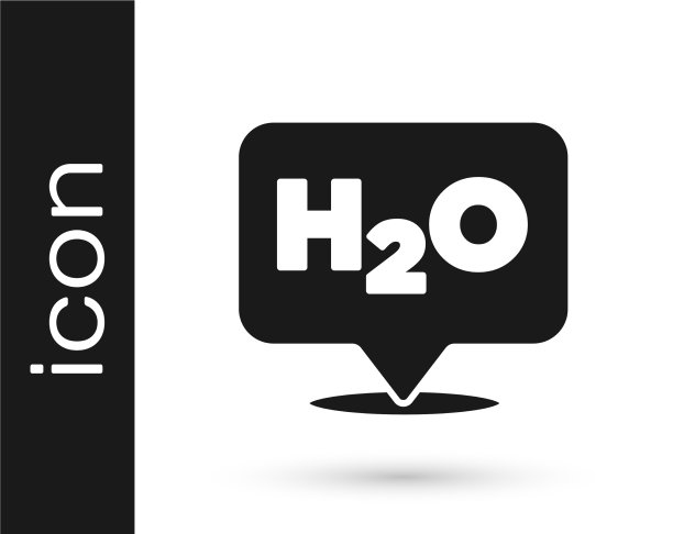 黑色的水滴化学式为h2o形图片下载