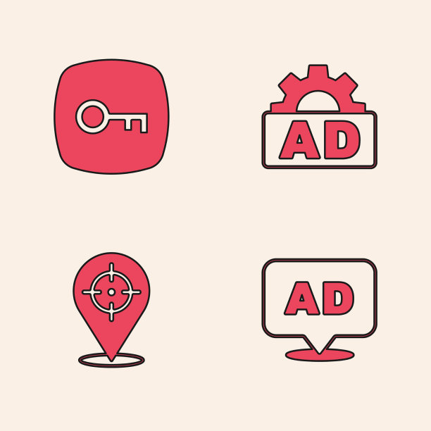 设置广告键和目标图标图片下载