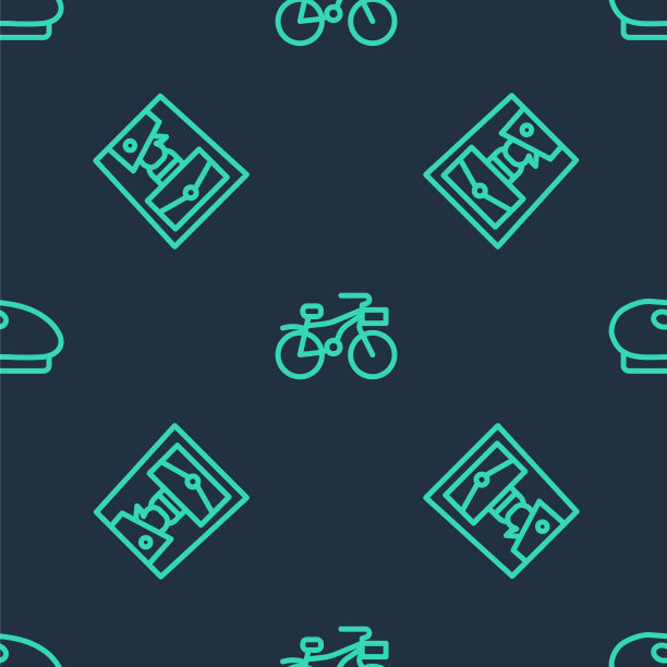 集线自行车手袋和法国贝雷帽图片下载