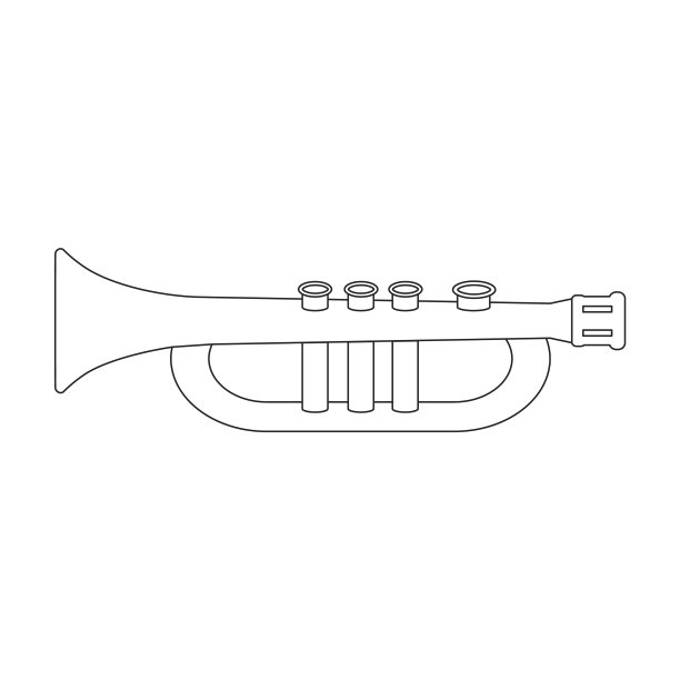 长笛轮廓图标图片下载