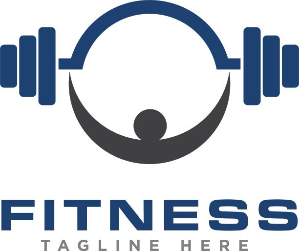 健身馆标识设计图片下载