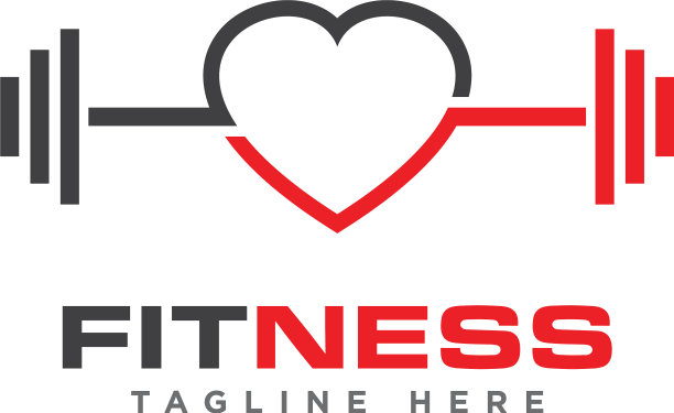 健身馆标识设计图片下载