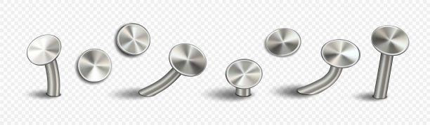 木工铁钉钉入隔离墙图片下载