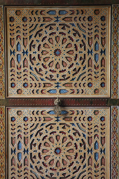 摩洛哥的传统和手工瓷砖图片下载