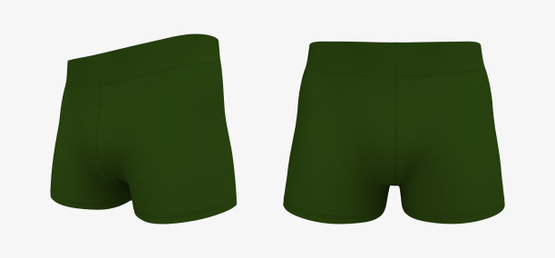 缩腰的短裤模型图片下载