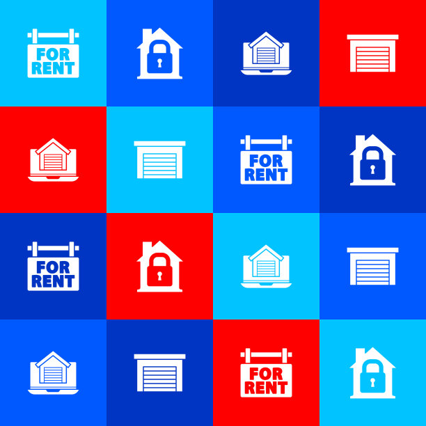 下面挂着出租房屋的招牌图片下载