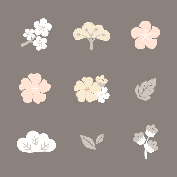 五颜六色的花组图片下载