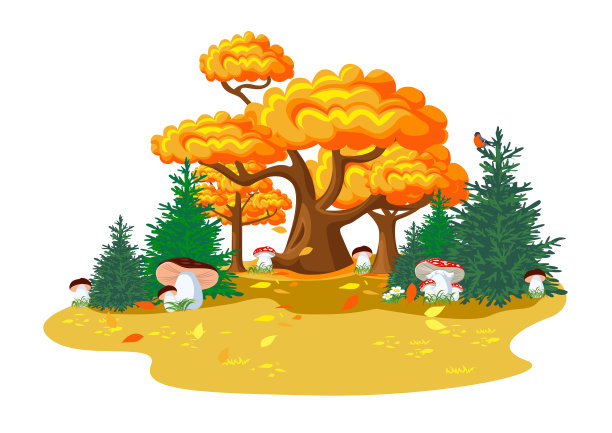 秋天的森林图片下载