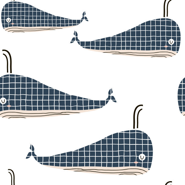 无缝幼稚图案与网格纹理图片下载