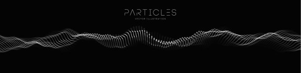 波浪技术背景音乐粒子图片下载