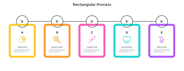 现代信息图表选项横幅图片下载