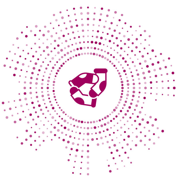 紫色袜子图标孤立在白色背景图片下载