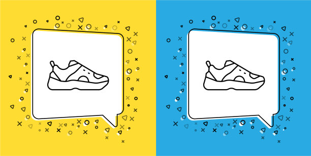 设线健身运动鞋训练鞋图片下载