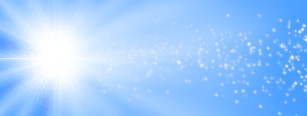 散景阳光效果背景图片下载