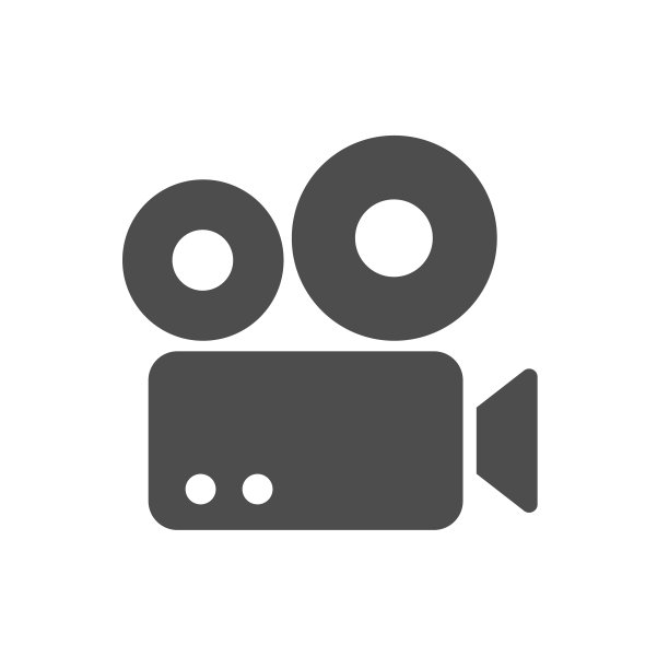 视频摄像机剪影矢量图标孤立的白色背景。用于网页，移动应用程序，UI设计和打印polyography的摄像机图标图片下载