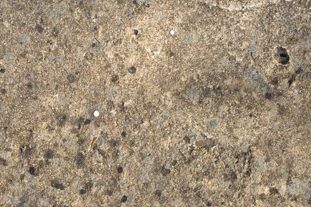 石棉板岩纹理混凝土覆盖地衣和苔藓，工业材料天然水泥图片下载