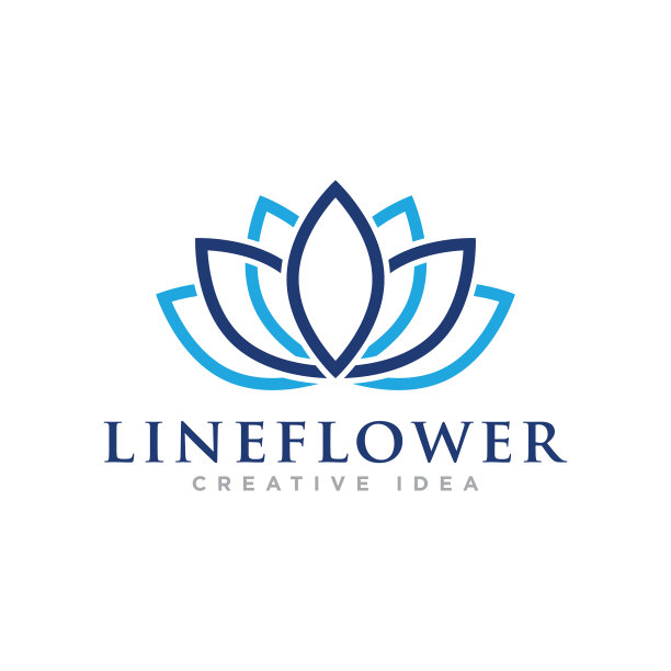 花标志设计图片下载