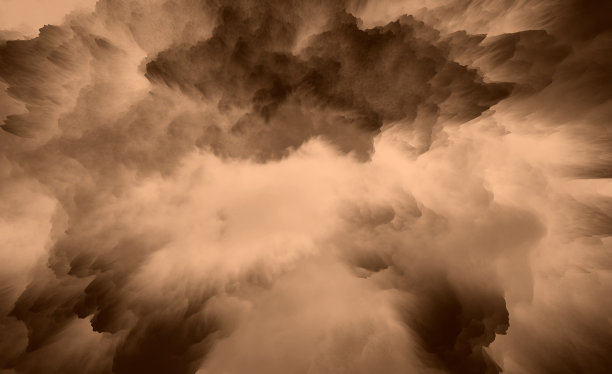 神奇的世界。抽象多彩的幻想背景。超现实的云景观。艺术、创造力和想象力。三维演示图片下载