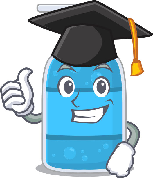 快乐骄傲手洗凝胶漫画帽子图片下载