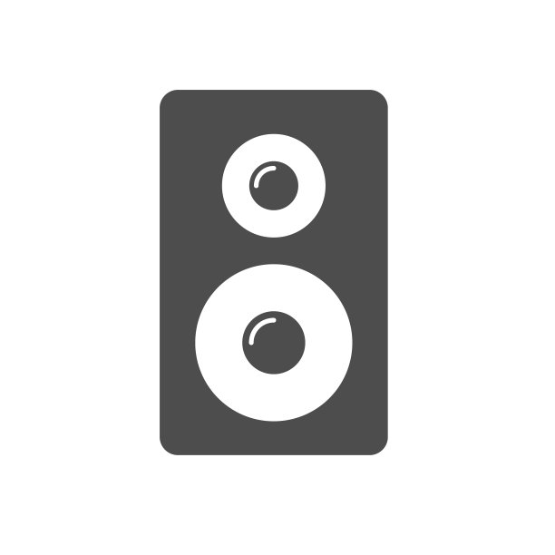 演讲者剪影矢量图标孤立在白色背景。扬声器图标的网页，移动应用程序，UI设计和印刷polygraphy图片下载