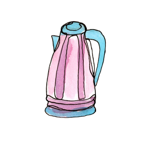 电热水壶。一行。图片下载