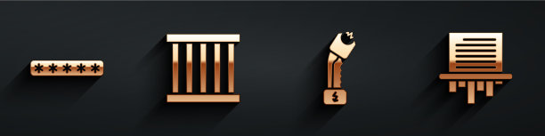 设置密码保护监狱窗口警察图片下载