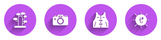 设置非洲树摄影夹克和狩猎相机图片下载