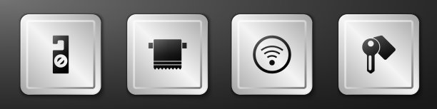 在衣架wi-fi上设置“请勿打扰毛巾”图片下载