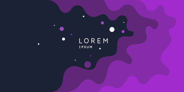 动态波浪海报图片下载