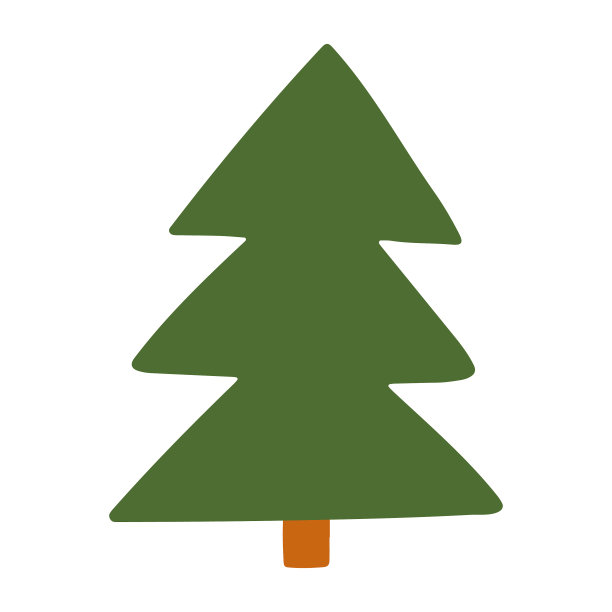 手绘云杉图片下载