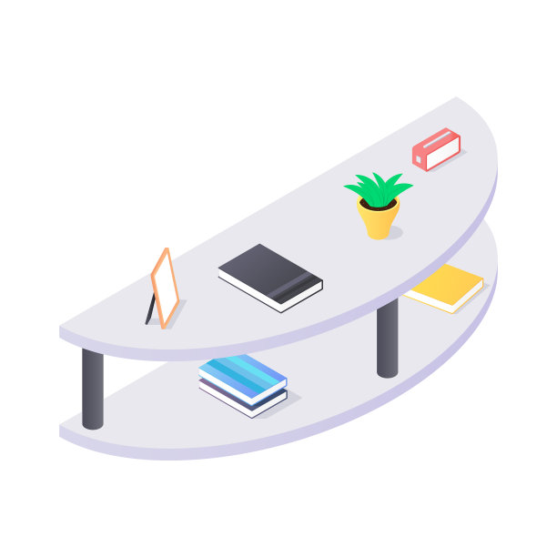 书和总理府放在灰色的木书架上图片下载