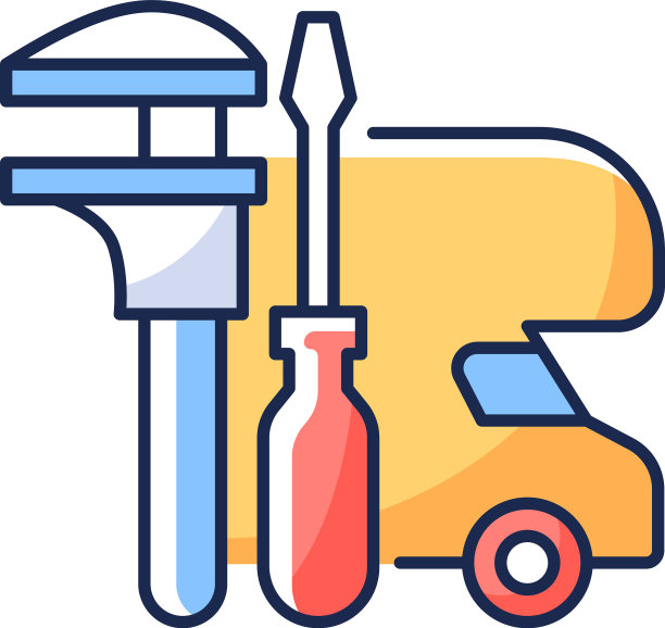 Rv维修RGB彩色图标图片下载