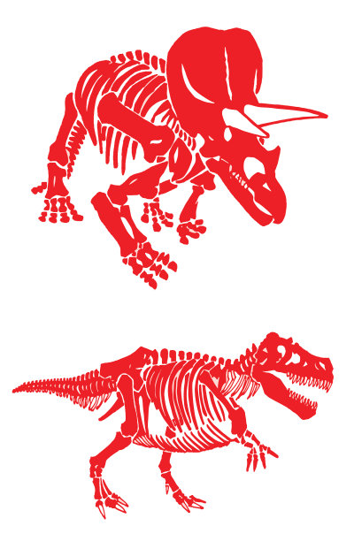 彩色设置恐龙流行艺术图形图片下载