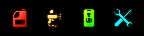 设置机油喷漆罐图片下载