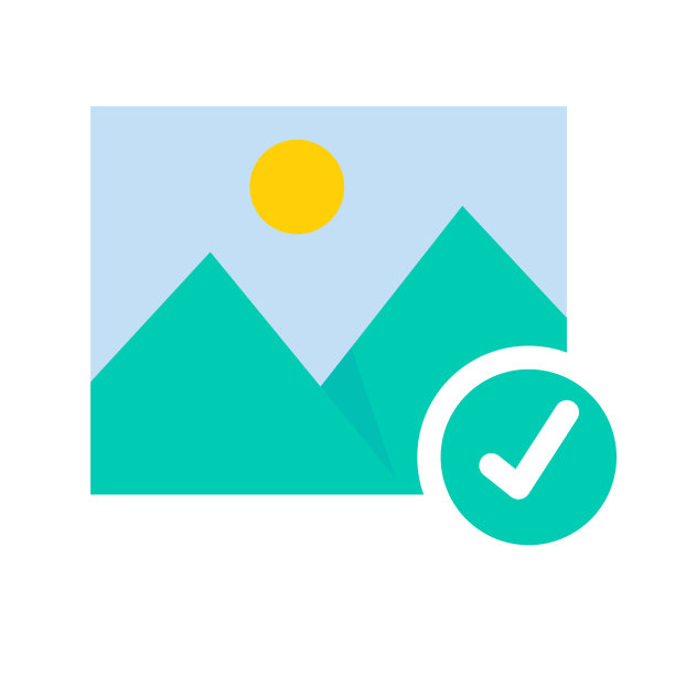 图像向量。简单的山景照片。向相册添加照片。图片下载