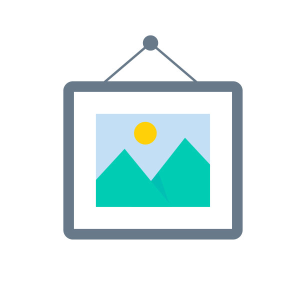 图像向量。简单的山景照片。向相册添加照片。图片下载