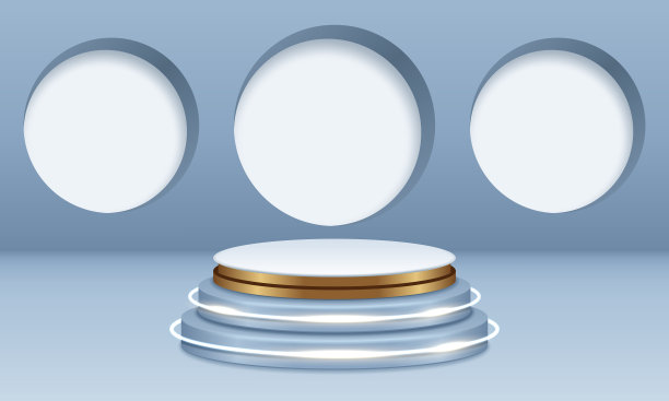 3d抽象讲台最小的背景与干净图片下载