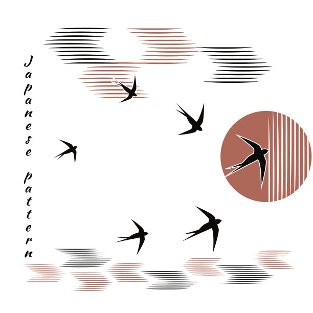 极简主义模式在日本风格的羊群图片下载