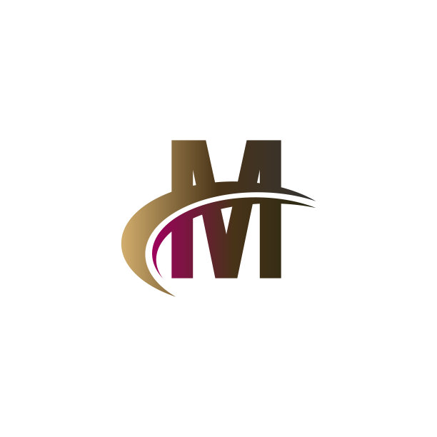 混合字母与快速斜线设计标志图标图片下载