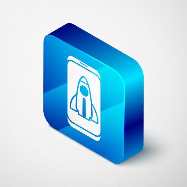 等距创业项目概念图标图片下载