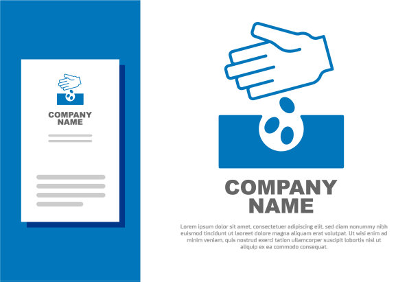 蓝色种子，一个特定的植物图标隔离图片下载