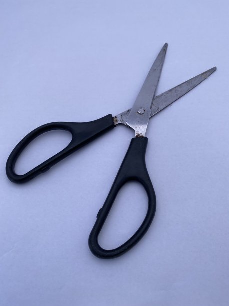 用过的生锈的剪刀图片下载