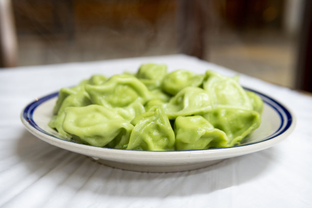 中国的三色鱼饺图片下载