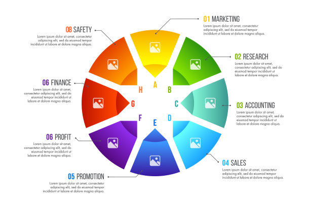 可用于时间轴信息图设计图片下载