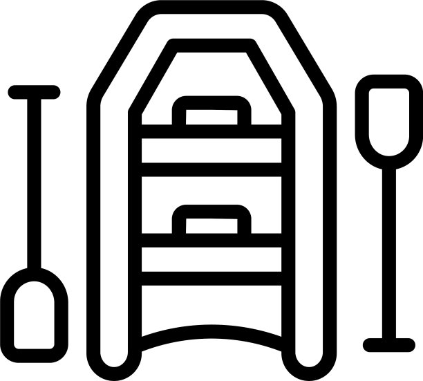 侦查船图标轮廓风格图片下载