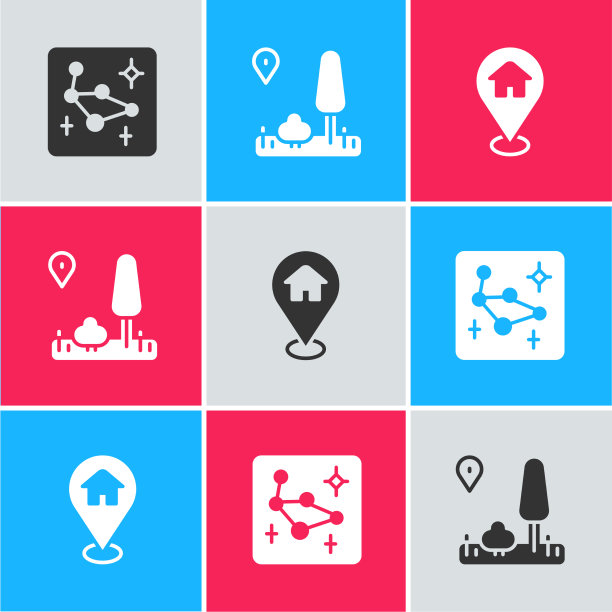 设定大熊星座城市地图导航图片下载